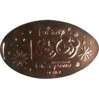 Elongated Coin - Disney 100th Anniversary Hong Kong Disneyland