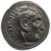 Tetradrachm - Xouthos In the name of Alexander III