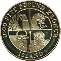 1000 Krónur Leif Ericsson
