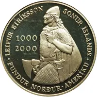 1000 Krónur Leif Ericsson