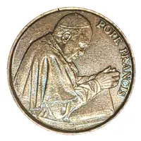 Pope Francis Prayer Token