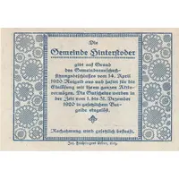 20 Heller Hinterstoder