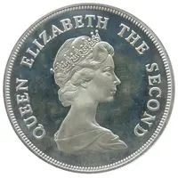 10 Dollars - Elizabeth II Royal Visit, Silver Proof Issue