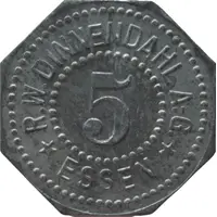 5 Pfennig - Essen R.W. Dinnendahl