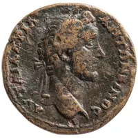 Æ30 - Antonius Pius ΗΓΕ ΠΟΜ ΟΥΟΠΕΙϹΚΟΥ ΠΛΩΤΕΙΝΟΠΟ