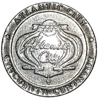 50 Centavos - Casino Atlantic City