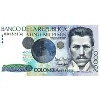 20 000 Pesos New seal