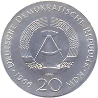 20 Mark Gottfried Wilhelm Leibniz