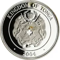 1 Pa'anga - Taufa'ahau Tupou IV FIFA World Cup