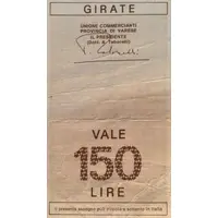 150 Lire Credito Varesino