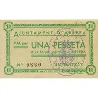 1 Peseta Abrera