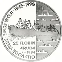 25 Florin - Beatrix Oil For Peace