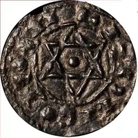 Dinheiro 'Hexagram' - Afonso I