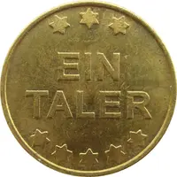 1 Taler - Rhein Apotheke Karlsruhe