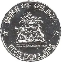 5 Dollars - Leonard I Duke of Gilboa