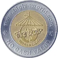 Amusement Token - Big Fun World wrong number