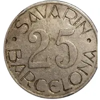 25 Pesetas - Savarin Brothel