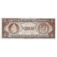 5 Pesos Oro