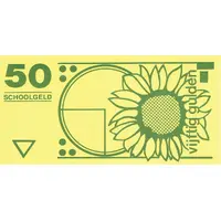 Play money - Schoolgeld - 50 Gulden
