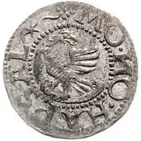 1 Schilling - Magnus Hapsal, lined shield