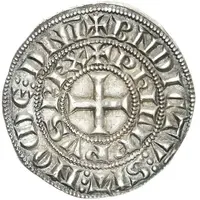 Maille tierce à l'O rond - Philippe IV dit 'le bel'