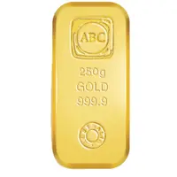 Bar - Gold Quarter Kilo - Australian Bullion Company Cast
