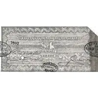 1 Peso Crédito del Estado de Tamaulipas