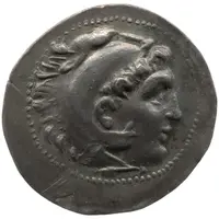 Tetradrachm - Zenodotos In the name of Alexander III