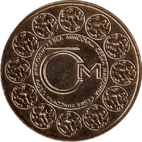 Czech Mint advertising token