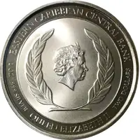 2 Dollars - Elizabeth II Pink Flamingos