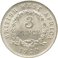 3 Pence - George V