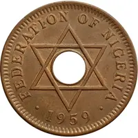 1/2 Penny - Elizabeth II