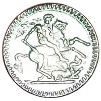 New Year Token Type of Sovereign of George V
