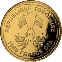 1500 Francs CFA Rhinoceros