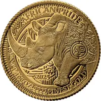 1500 Francs CFA Rhinoceros