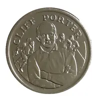 Medal - 15 Great All Black Captains Cliff Porter