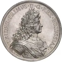 Medal - Coronation as King - Frederick I