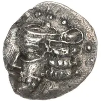 Obol - Pakor I Triskeles right