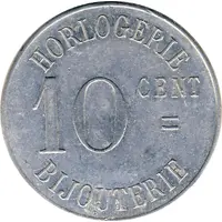 10 Centimes - Plantier-Boisonnet Sidi Bel-Abbés