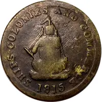 1/2 Penny Ships, Colonies and Commerce