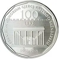 100 Lekë Gjergj Kastrioti Skënderbeu