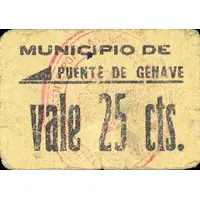 25 Céntimos Puente de Génave