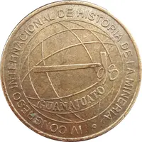 Token - Mexico Mint IV International Congress of Mining History, Guanajuato