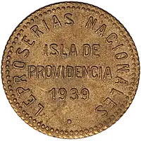 0.12 1/2 Bolívar Isla de Providencia Leper Colony