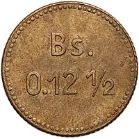 0.12 1/2 Bolívar Isla de Providencia Leper Colony