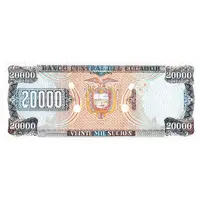 20 000 Sucres