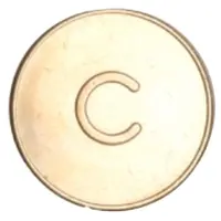 Token - Paradise Island Bridge - C, Second Issue Nassau