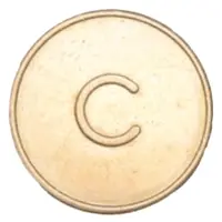 Token - Paradise Island Bridge - C, Second Issue Nassau