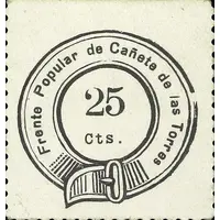 25 Céntimos Cañete de las Torres