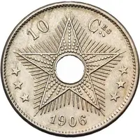 10 Centimes - Léopold II